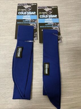 Cordova Cold Snap Cooling Bandana - Royal Blue unisex (2 Pack)